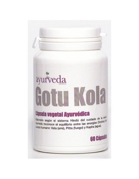 Gotukola Ayurveda Auténtico - 60 cápsulas