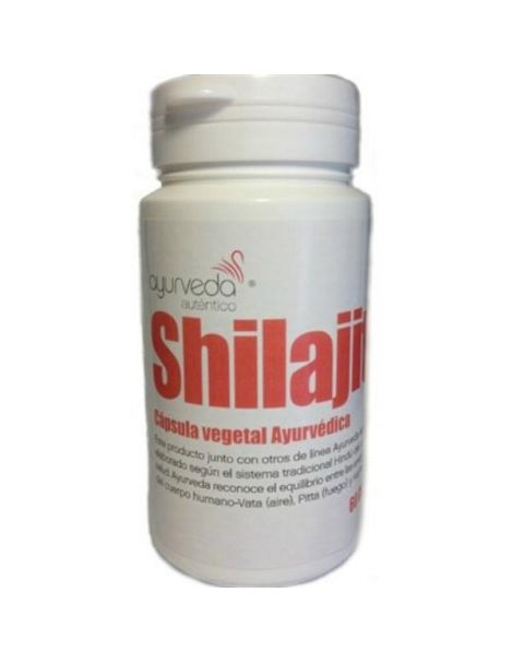 Shilajit Ayurveda Auténtico - 60 cápsulas