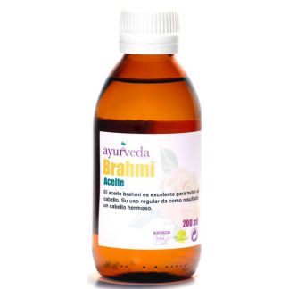 Aceite Brahmi Ayurveda Auténtico - 200 ml.