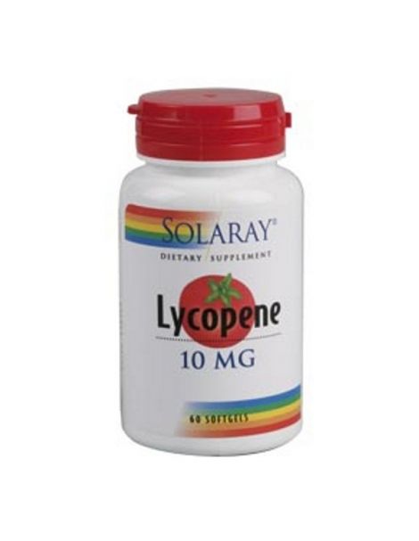 Licopeno 10 mg. Solaray - 60 perlas