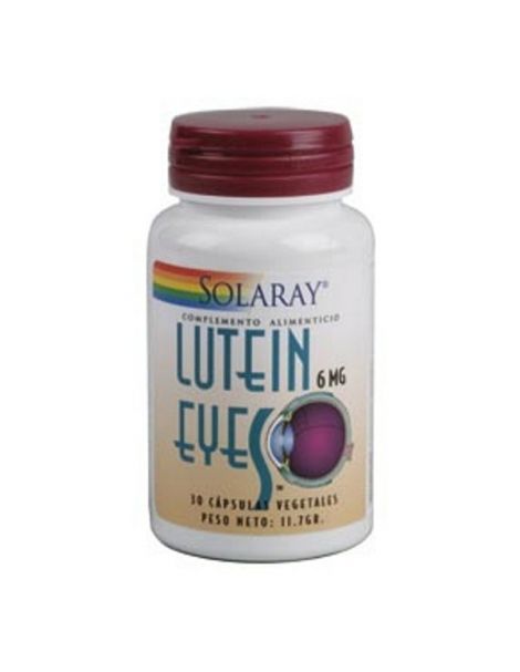 Lutein Eyes 6 mg. Solaray - 30 cápsulas