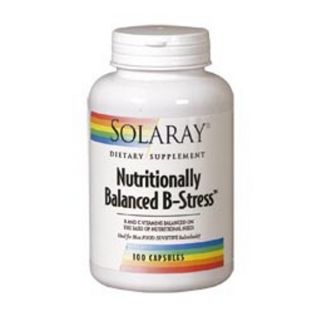 Nutritionally Balanced B Stress Solaray - 100 cápsulas