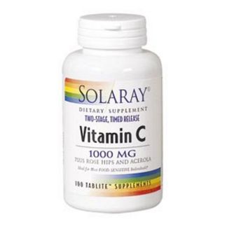 Vitamina C 1000 mg. Acción Retardada Solaray - 100 comprimidos