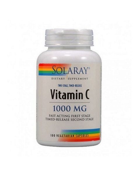 Vitamina C 1000 mg. Acción Retardada Solaray - 30 comprimidos