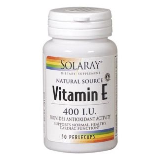 Vitamina E Solaray - 50 perlas