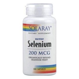 Selenio Sin Levaduras 200 mcg. Solaray - 90 cápsulas