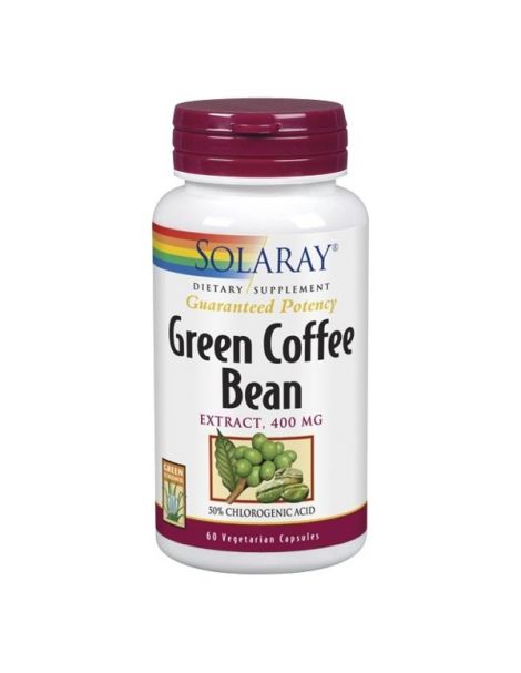 Extracto de Café Verde 400 mg. Solaray - 60 cápsulas