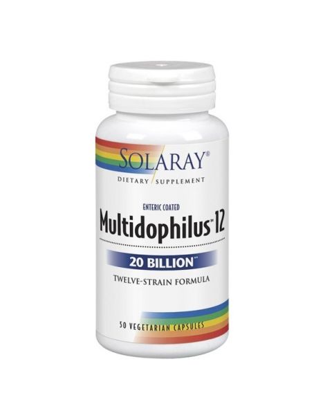 Multidophilus 12 Solaray - 50 cápsulas
