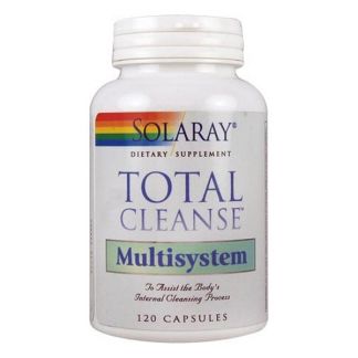 Total Cleanse Multisystem Solaray - 120 cápsulas