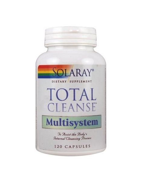 Total Cleanse Multisystem Solaray - 120 cápsulas