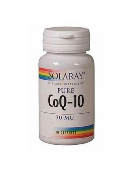 Coenzima Q10 Pura 30 mg. Solaray - 30 cápsulas