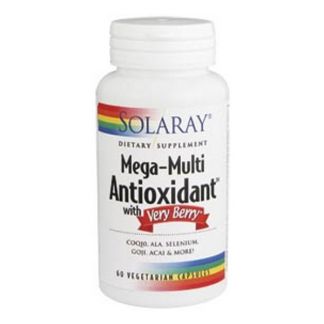 Mega Antioxidant con Very Berry Solaray - 60 cápsulas