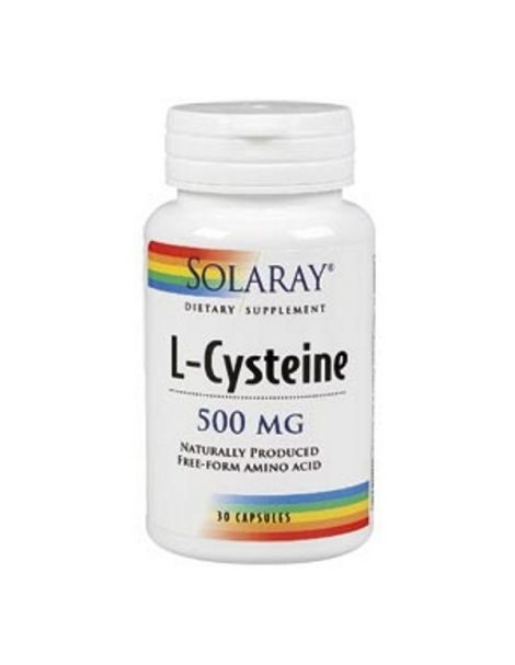 L-Cisteína 500 mg. Solaray - 30 cápsulas