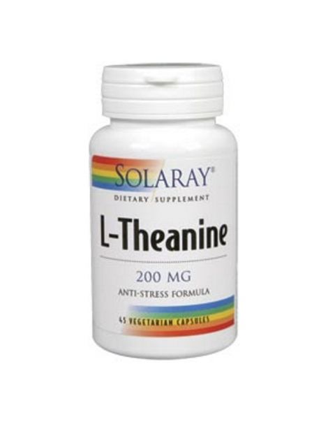 L-Teanina 200 mg. Solaray - 45 cápsulas