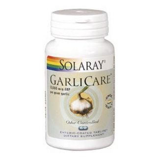 Garlicare (Ajo) 10.000 mcg. Solaray - 60 comprimidos