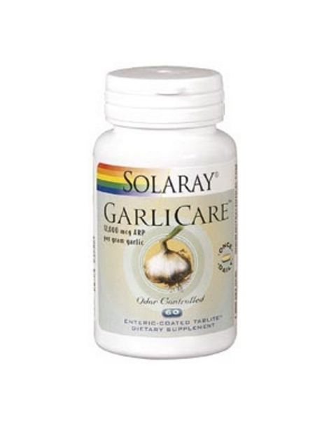 Garlicare (Ajo) 10.000 mcg. Solaray - 60 comprimidos