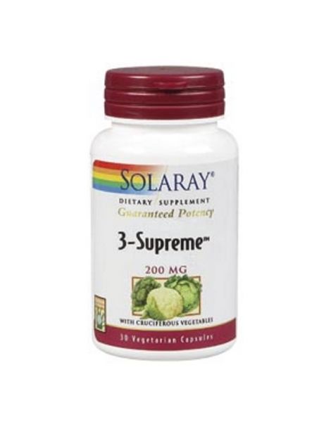 3 Supreme 200 mg. Solaray - 30 cápsulas