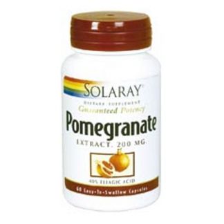 Pomegranate (Granada) 200 mg. Solaray - 60 cápsulas