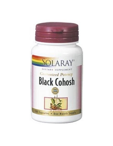 Black Cohosh (Cimicífuga) Solaray - 120 cápsulas