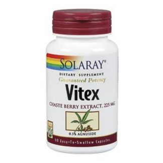 Vitex (Sauzgatillo) Solaray - 60 cápsulas