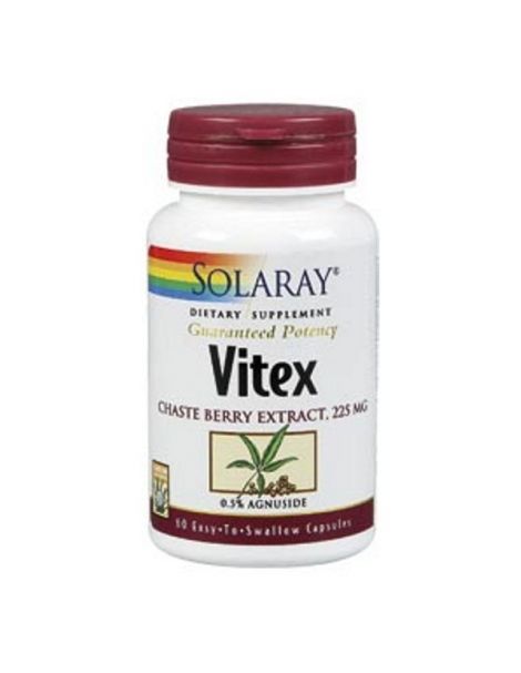 Vitex (Sauzgatillo) Solaray - 60 cápsulas