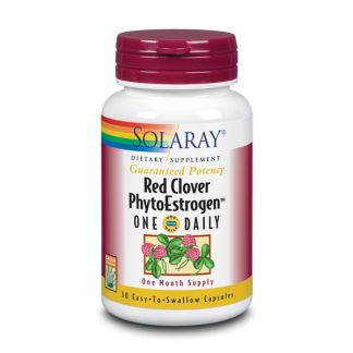 Red Clover (Trébol Rojo) Phytoestrogen Solaray - 30 cápsulas