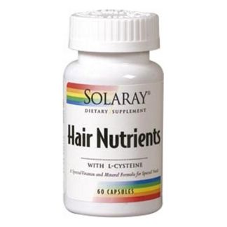 Hair Nutrients Solaray - 60 cápsulas