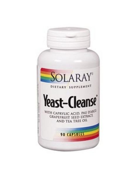 Yeast Cleanse Solaray - 90 cápsulas