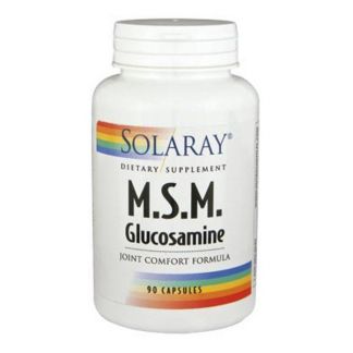 MSM & Glucosamina Solaray - 90 cápsulas