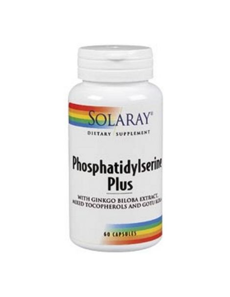 Phosphatidylserine Plus (fosfatidilserina) Solaray - 60 cápsulas