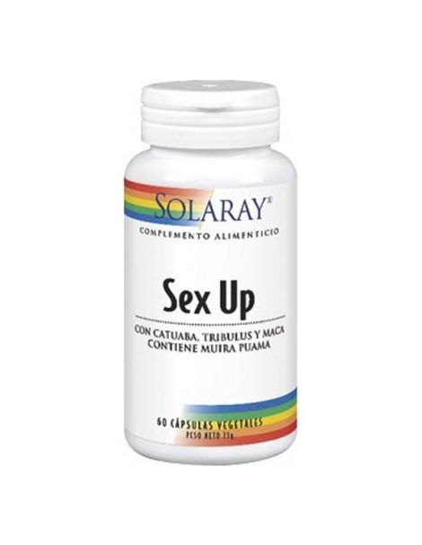 Sex Up Solaray - 60 cápsulas