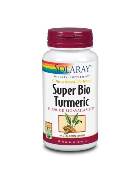 Super Turmeric (Cúrcuma) Solaray - 30 cápsulas