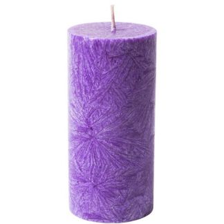 Vela de Cera de Palma Pilar Violeta Kenzerfarm - 1 unidad