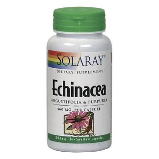 Echinacea (Purpurea, Angustifolia) Solaray - 100 cápsulas