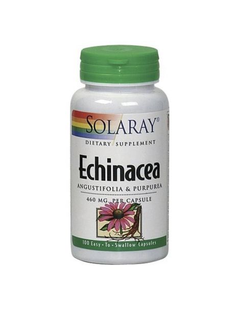 Echinacea (Purpurea, Angustifolia) Solaray - 100 cápsulas