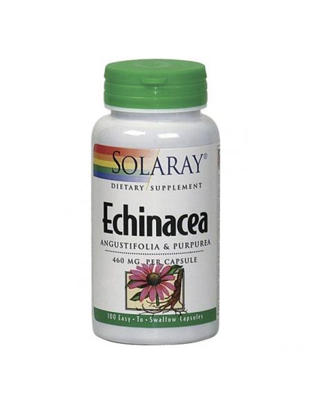 Echinacea (Purpurea, Angustifolia) Solaray - 100 cápsulas