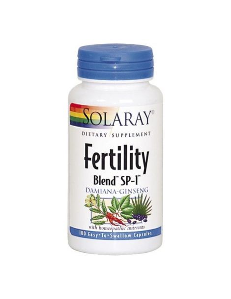 Fertility Blend Solaray - 100 cápsulas