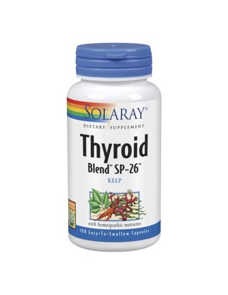 Thyroid Blend Solaray - 100 cápsulas
