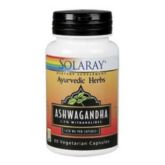 Ashwagandha Solaray - 60 cápsulas