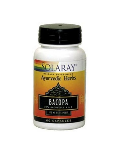 Bacopa Solaray - 60 cápsulas