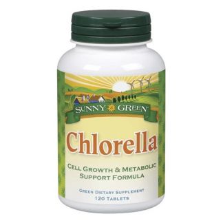 Chlorella Solaray - 120 comprimidos