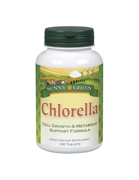 Chlorella Solaray - 120 comprimidos