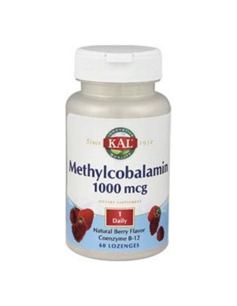 Metilcobalamina (Vitamina B12) 1000 mcg. Kal - 60 comprimidos