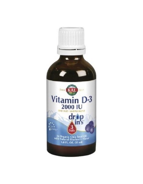 Vitamina D3 Gotas Kal - 53 ml