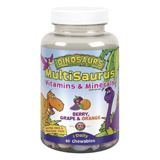 MultiSaurus Kal - 60 comprimidos masticables