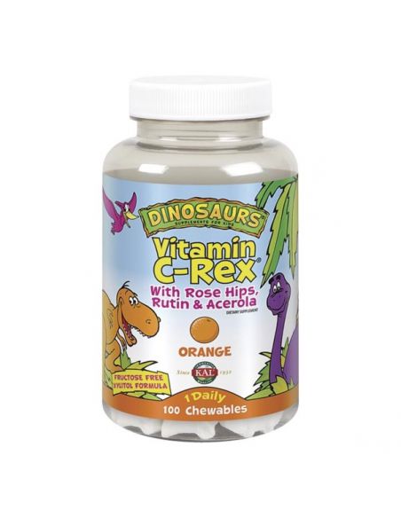 Vitamina C Rex Kal - 100 comprimidos masticables