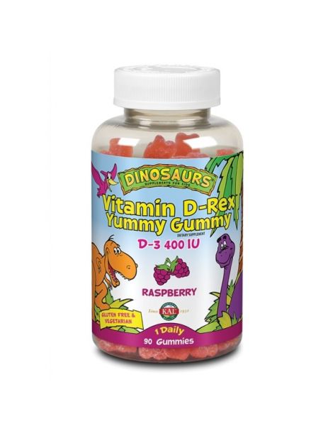 Rex Vitamina D 400 UI Kal - 90 gominolas