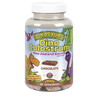 Dino Colostrum Chocolate (Calostro) Kal - 60 comprimidos masticables