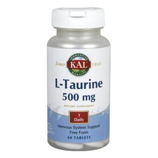 L-Taurina 500 mg. Kal - 60 comprimidos
