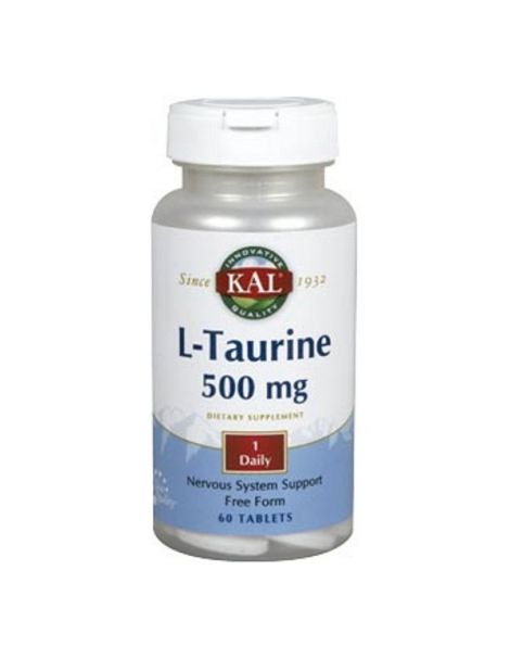 L-Taurina 500 mg. Kal - 60 comprimidos